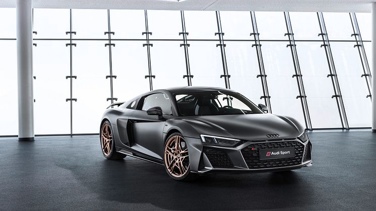 Audi R8 V10 Decennium (Daytona Gray, mat effekt)