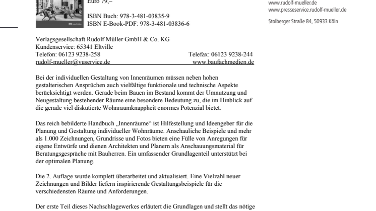 Innenräume – Handbuch zur Innenraumgestaltung