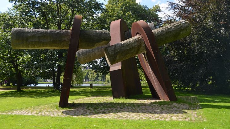 Das Revolutionsdenkmal „Wik“ im Ratsdienergarten erinnert an den Matrosenaufstand von 1918