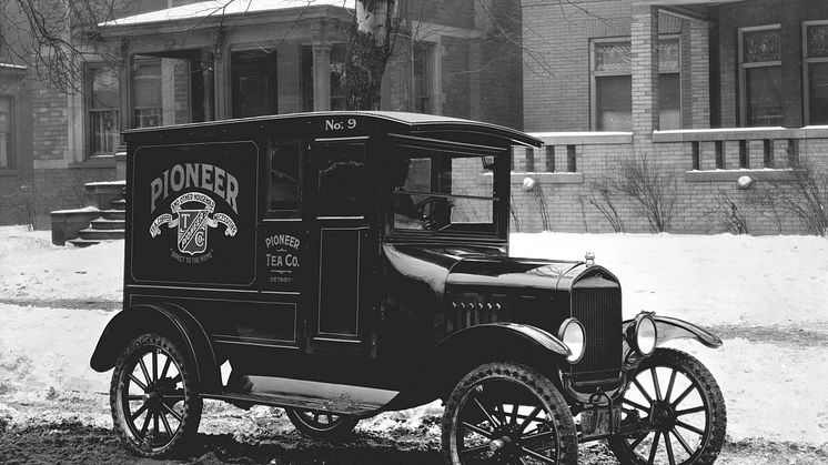 1920 Ford Model TT Panel Delivery truck neg 91478
