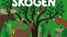 Sarah Sheppard läser om djuren i skogen