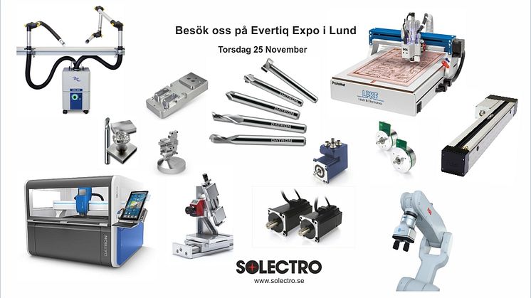 Solectro AB ställer ut på Evertiq Expo i Lund
