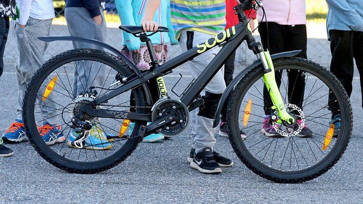 Snart drar "Gå och cykla till skolan" igång. Foto: Helene Markström