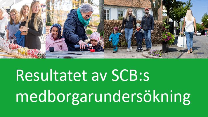Resultatet av SCB:s medborgarundersökning 2021 är här