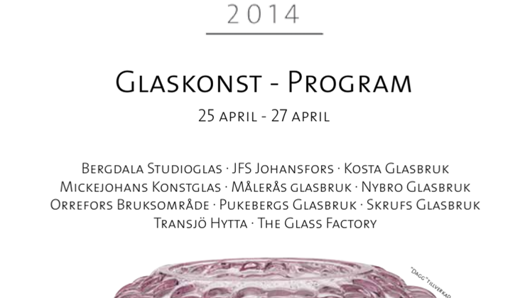 Den nya tidens glaskonst är här! 
