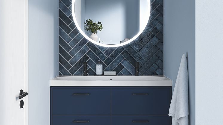 IDO Sense Art -kaluste, Geberit Option Round -peili