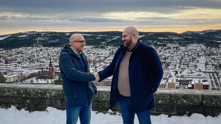 Pontus Puljer och Christer Hedberg. 