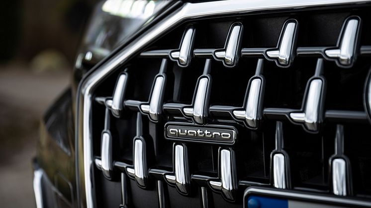 Audi A8 L TFSI e (Vesuvgrå)