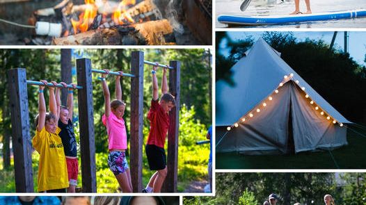 Äventyr på Camp Järvsö i sommar