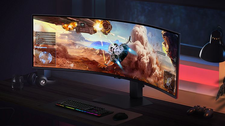 Samsung lancerer næste generation af Odyssey Gaming-skærme med fordybende 3D og OLED 