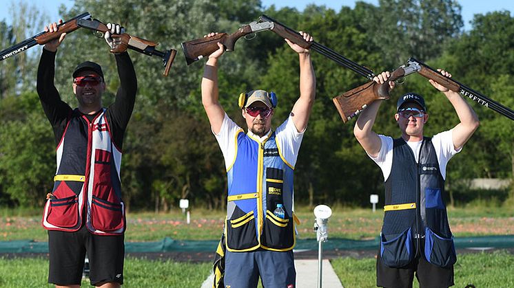 Marcus Svensson vann guld och ordnade svensk kvotplats