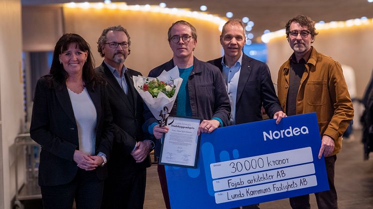 Utdelning stadsbyggnadspriset 2023