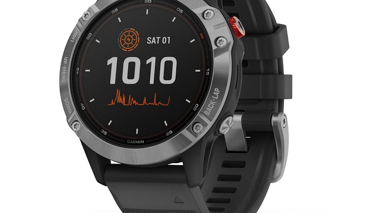 fenix 6 Solar Schwarz 