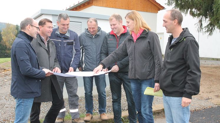 In Pleystein führte das Bayernwerk ein größeres Bauprojekt durch und errichtete unter anderem ein neues 20kV-Schalthaus und eine Ortsnetztrafostation.