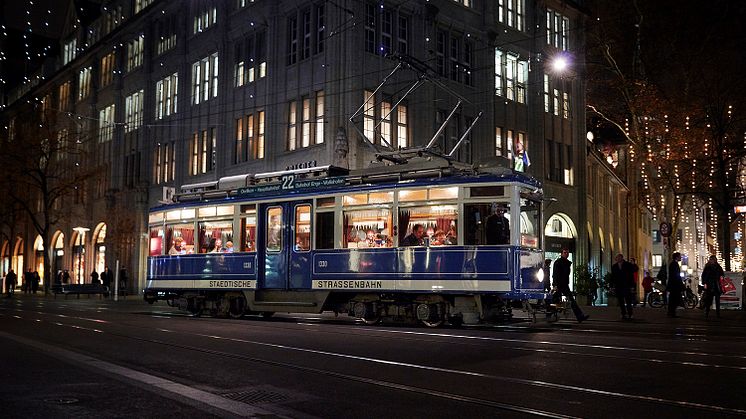 Fonduetram in Zürich