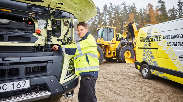 Swecon och Volvo Truck Center satsar i Förbifart Stockholm - med unik kompetens och service
