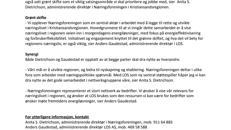Ny energi til Næringsforeningen