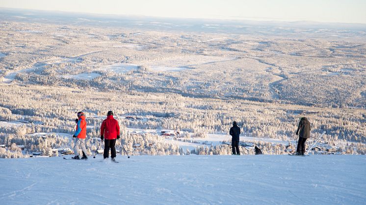 Goda snöförhållanden på SkiStars skidorter. Foto: SkiStar