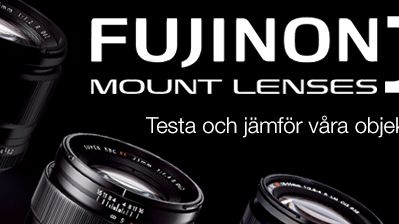 Testa våra objektiv och hitta dina favoriter!
