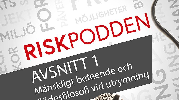 Första avsnittet av Riskpodden
