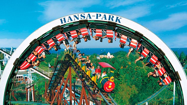 Hansa Park i Nordtyskland er et must på børn og barnlige sjæle. Det er bare en af de mange oplevelser, du kan komme tættere på på Scandlines' nye site 'Tæt på Tyskland'.