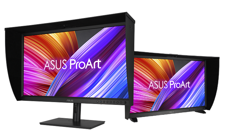 ProArt Display OLED PA32DC is the world’s first OLED monitor with a built-in calibrator for automatic calibration