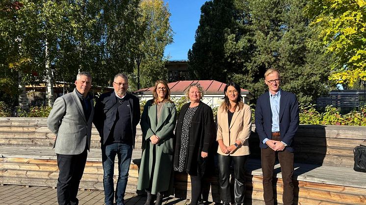 Tobias Vahlne (ACE), Magnus Berglund (VTI), Sanna Orellano (ACE), Åsa Artun (VTI), Ida Lindh (Skellefteå Municipality), and Mattias Haraldsson (VTI).