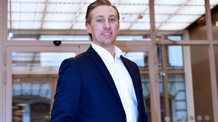 Erik Josefsson är ny chef för Serviceenheten på Locum.