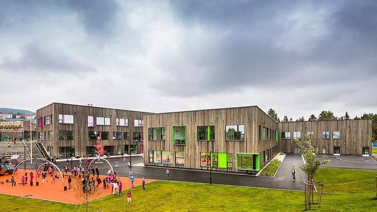 Vi har fått BREEAM-sertifikatet på Veitvet skole 