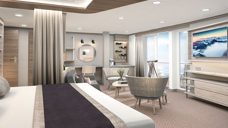 Corner Suite view 2__Copyright Hurtigruten