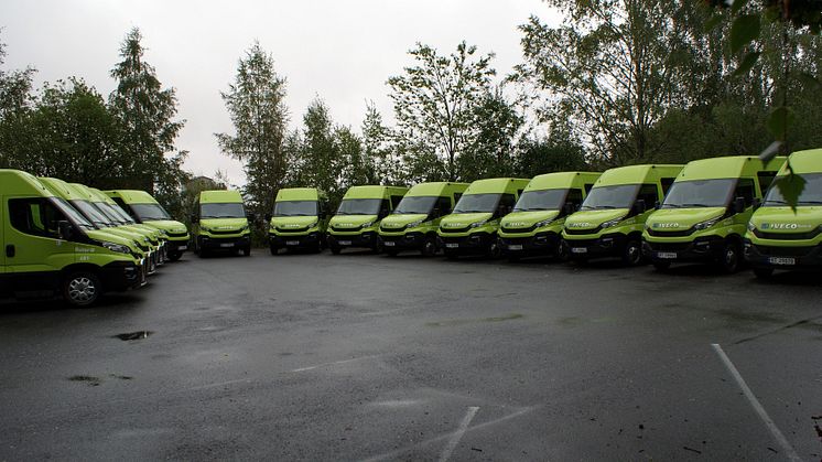 15 Iveco Daily minibusser til Oslo Taxibuss