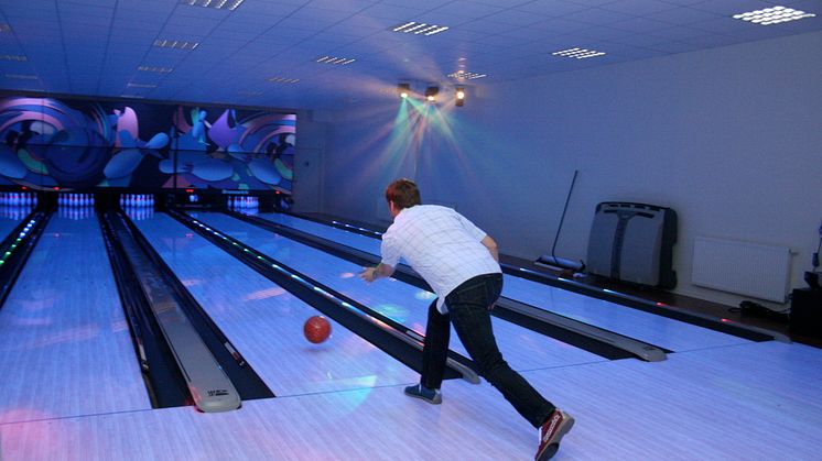 Bowling i Aktivitetshuset