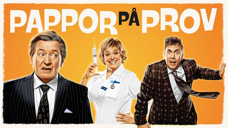 SOMMARFARSEN ”PAPPOR PÅ PROV” PÅ KRUSENSTIERNSKA TEATERN FLYTTAS FRAM TILL SOMMAREN 2021!