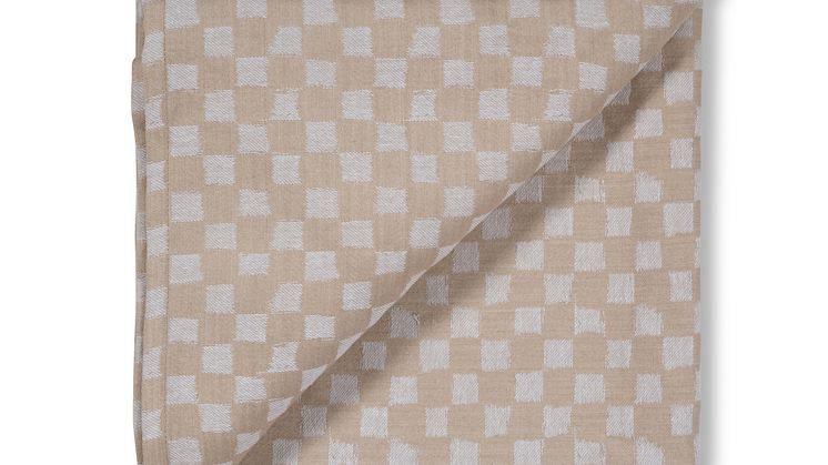 COTTON TABLE CLOTH CHECKI beige - ByOn SS225219800703