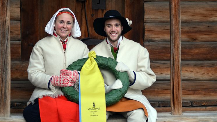 Lydia Sundin och Linus Rapp är 2017 års kranskulla och kransmas 
