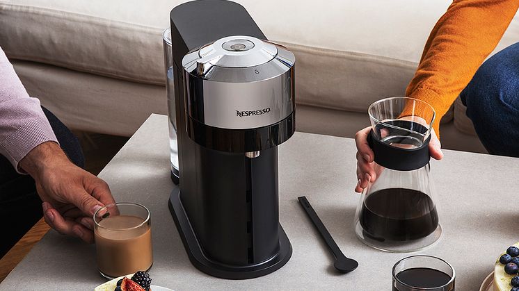 Nespresso lanserar Vertuo Next - nu kan du brygga en hel kanna kaffe med Nespresso