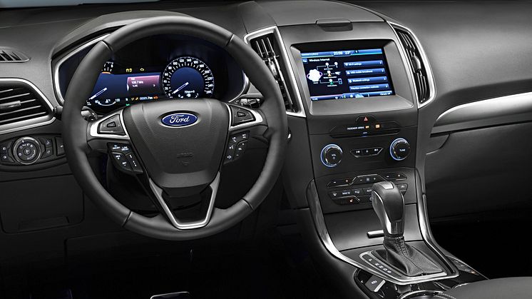 Nye Ford S-MAX, interiørbilde