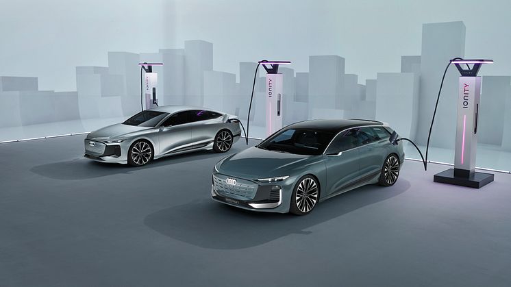 Audi A6 Sportback e-tron concept og A6 Avant e-tron concept