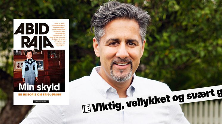 Noe av det viktigste som er skrevet om oppvekst mellom to kulturer i Norge, skrev Willy Pedersen i Morgenbladet om Min skyld av Abid Raja som nå har passert et opplag på 100 000 bøker