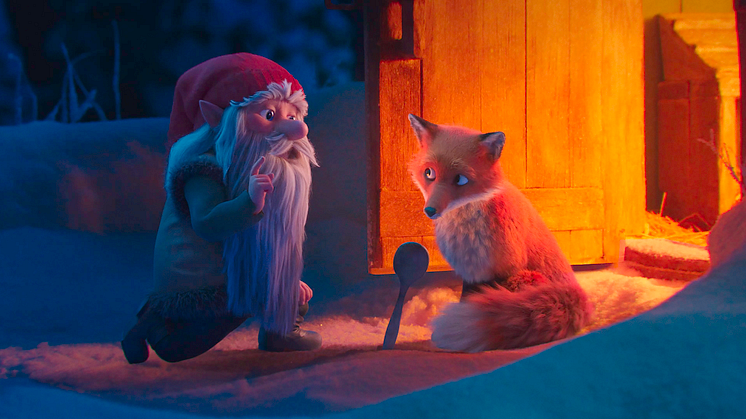 Räven och Tomten, stillbild ur kortfilm
