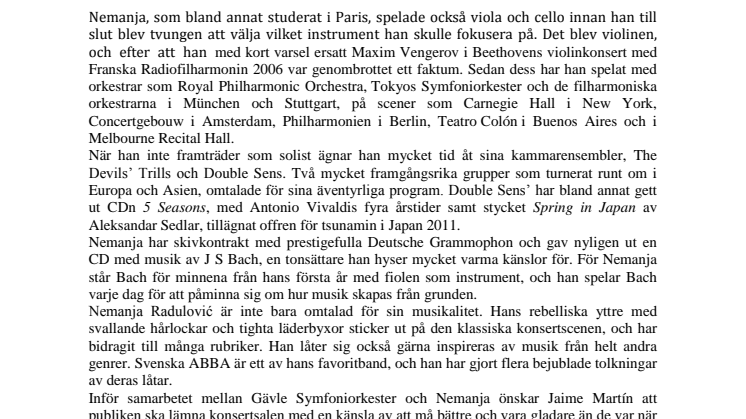 Nemanja Radulovic - Artikel