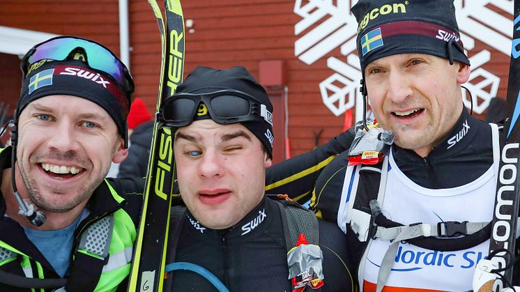 Emil Jönsson, Zebastian Modin och Jerry Ahrlin