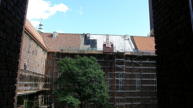 Takrenovering Stockholms stadshus