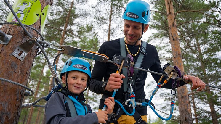 Klätterpark | Orsa Grönklitt