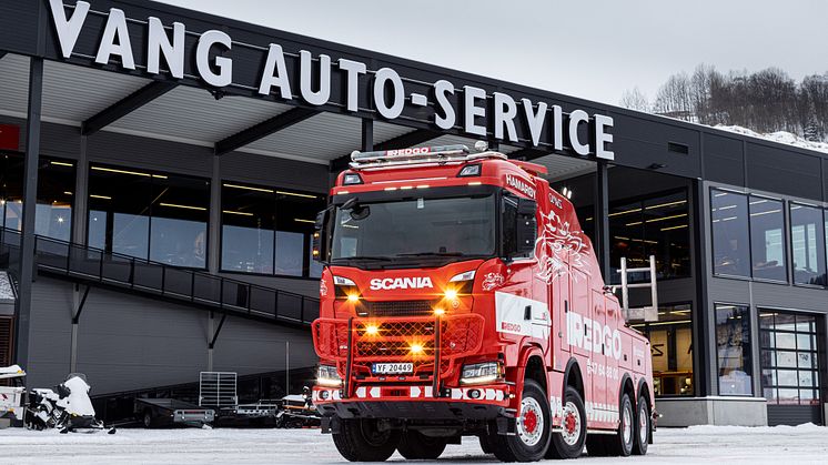 Scania 8x8 660S tungberger