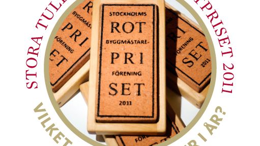 Vem vinner Stockholms Byggmästareförenings ROT-pris 2012?