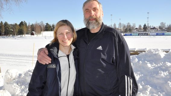 Mieto tillbaka på klassisk skidmark