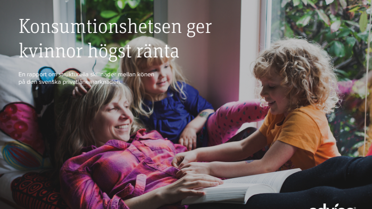 Rapport Advisa - Konsumtionshetsen ger kvinnor högst ränta 2014