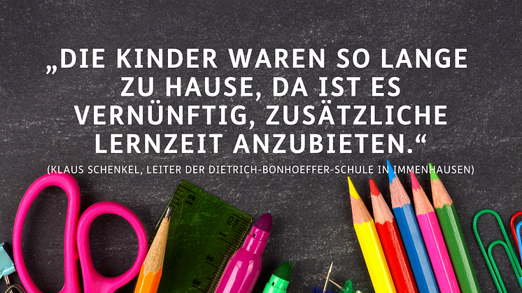 Dietrich-Bonhoeffer-Schule bietet Ostercamp an