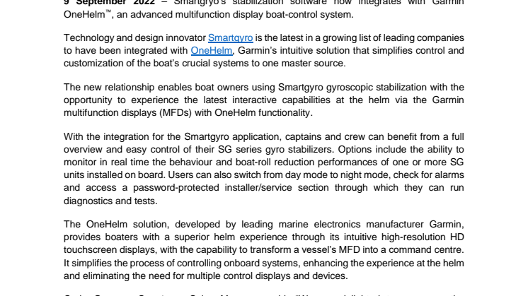 Sep 2022 - Garmin OneHelm Integrates with Smartgyro Stabilization_final_approved.pdf
